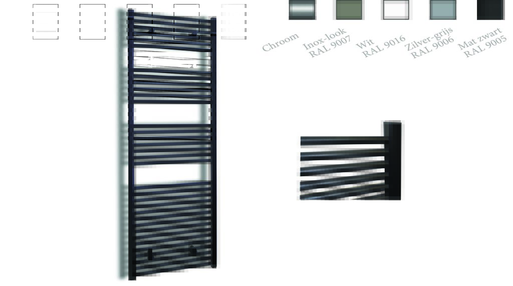 Sanicare radiator recht 1720