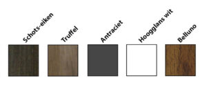 Kleuren Sanicare badmeubel Q7