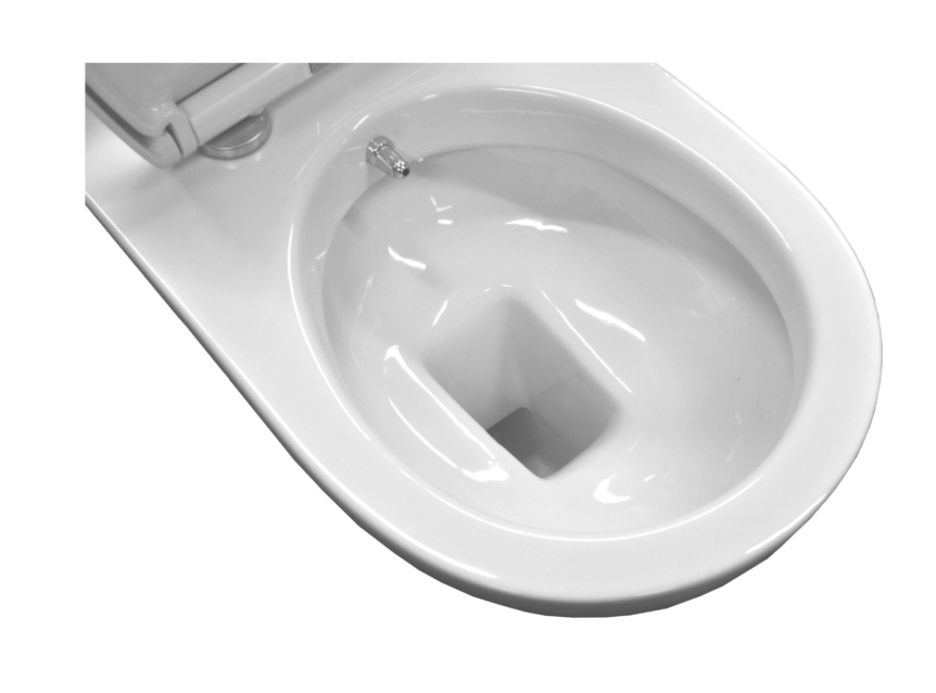 Sanicare wandcloset met bidetspoeler