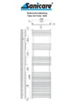 Technische tekening Tube-On-Tube 1800