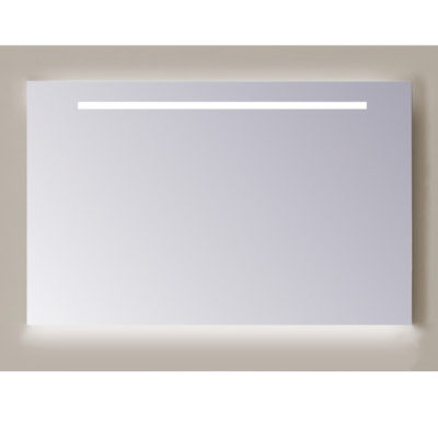 LED Spiegel 1 baan + ambi onder PP geslepen