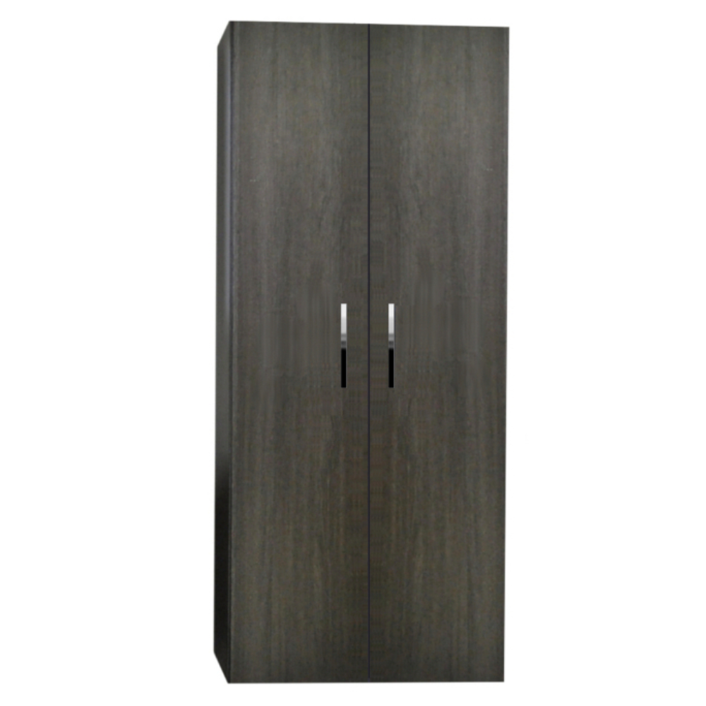 Hoge dubbele kolomkast Q6 schots-eiken