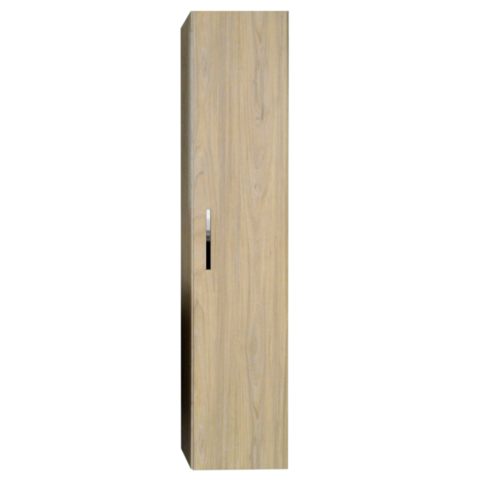 Hoge kolomkast Q6 grey-wood