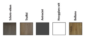 Kleuren Sanicare meubel Q7