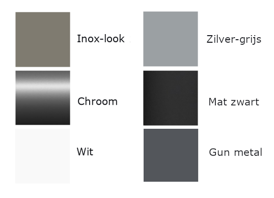 Kleuren Sanicare radiatoren