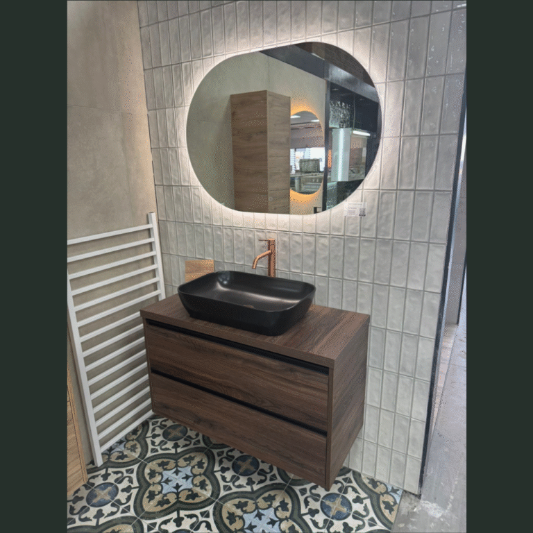 🌑 Donkere elegantie: Arda 100 cm in Nera Oak