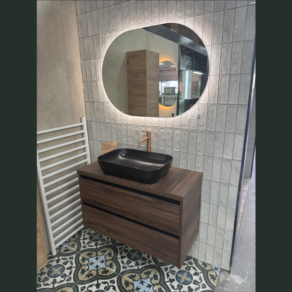 🌑 Donkere elegantie: Arda 100 cm in Nera Oak