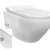 Rondo Rimfree met bidetspoeler & bidetkraan Rondo Rimfree met bidetspoeler & bidetkraan