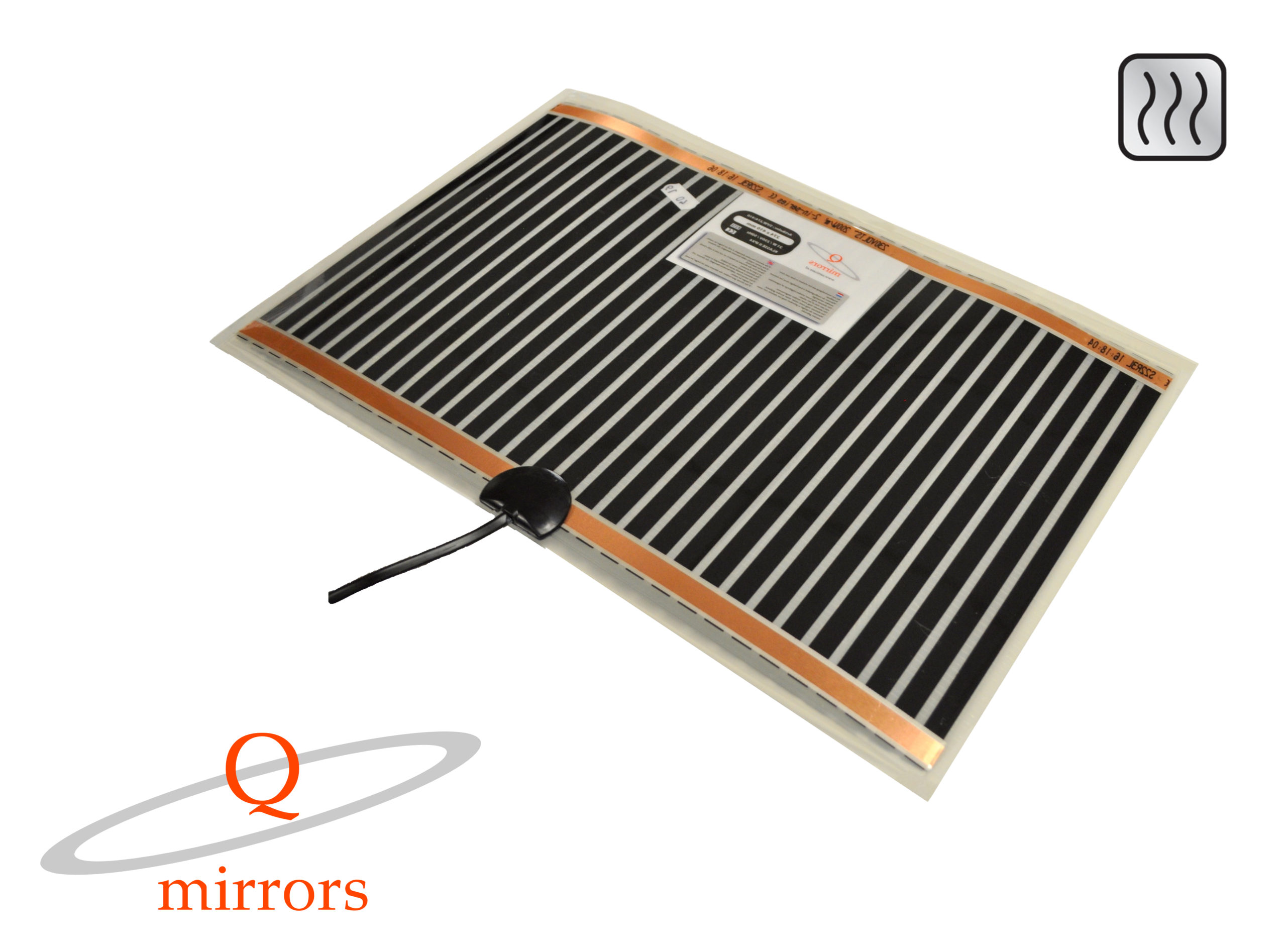 Spiegelverwarming - gemonteerd Spiegelverwarming - gemonteerd