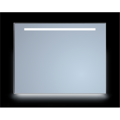 LED Spiegel 1 baan + ambi onder