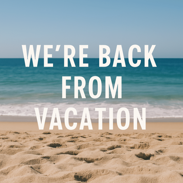 Back from the beach, ready to shine!