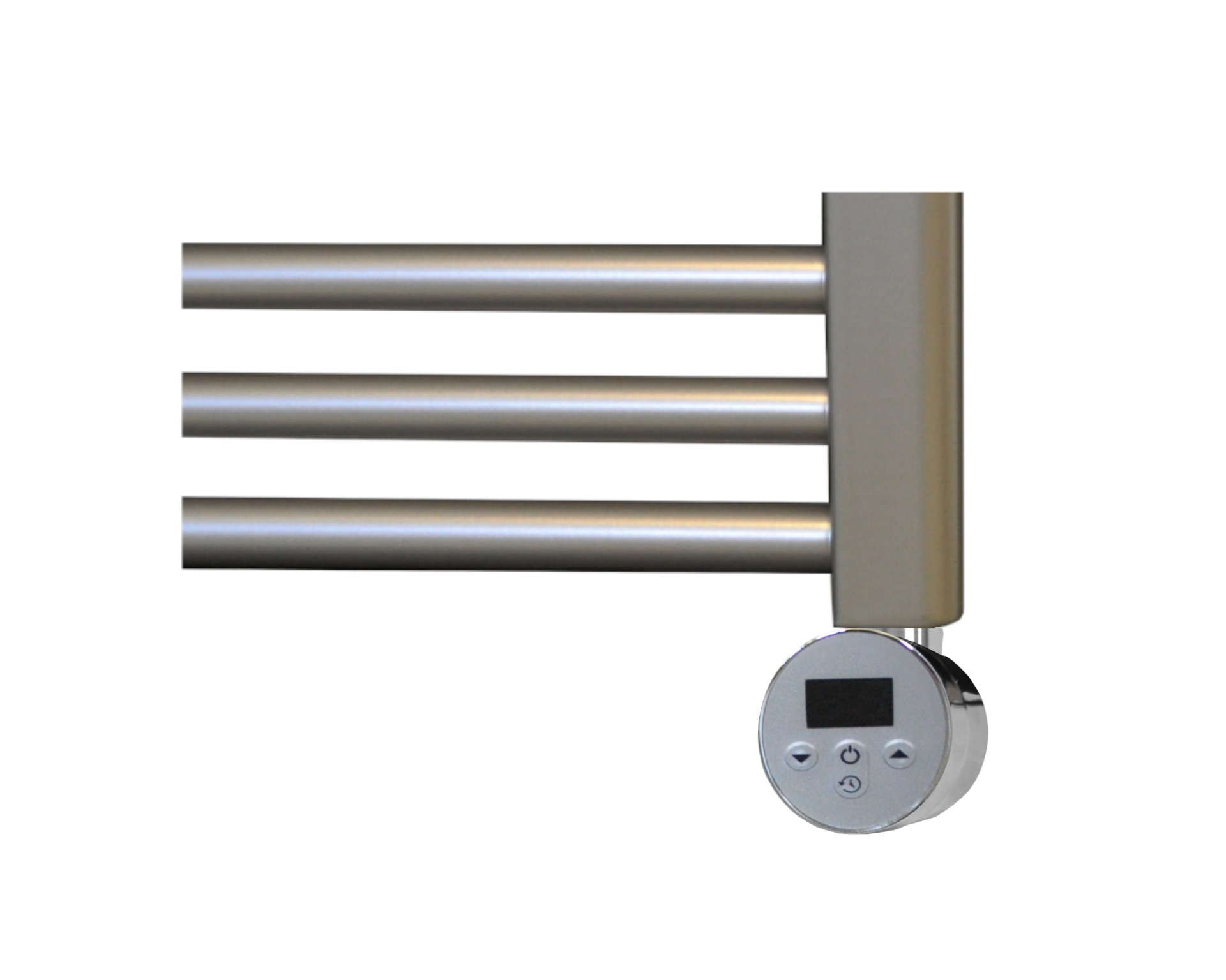 Thermostaat chroom radiator Inox look