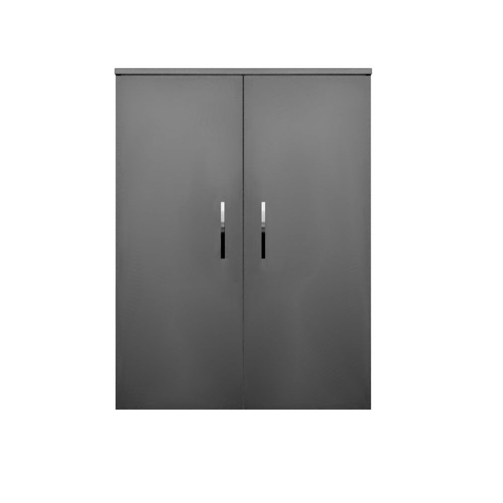 half hoge dubbele kolomkast Q6 antraciet