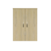 half hoge dubbele kolomkast Q6 grey-wood