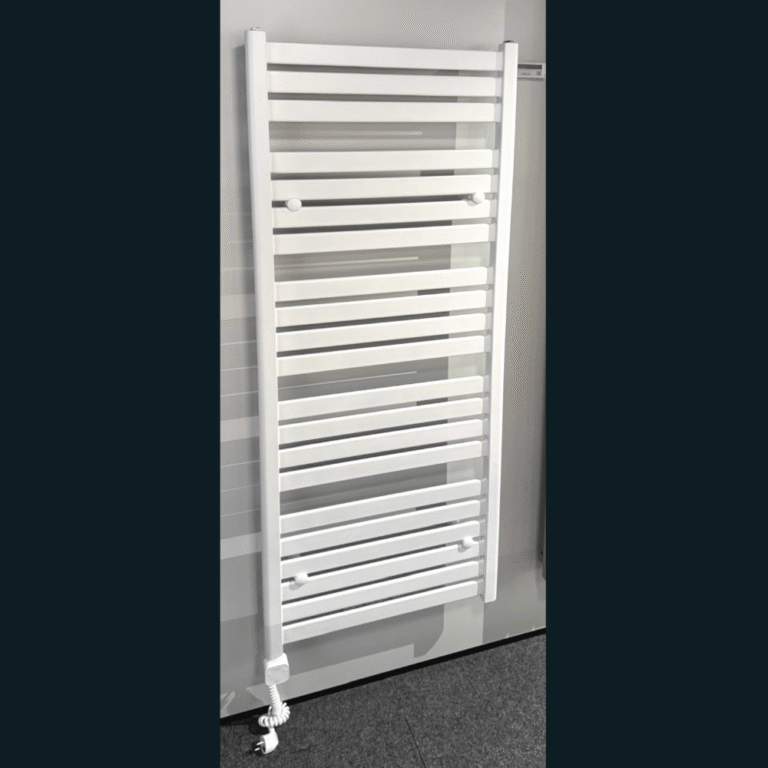 Elegantie in ieder detail – Moda mat wit met Carini WiFi-thermostaat