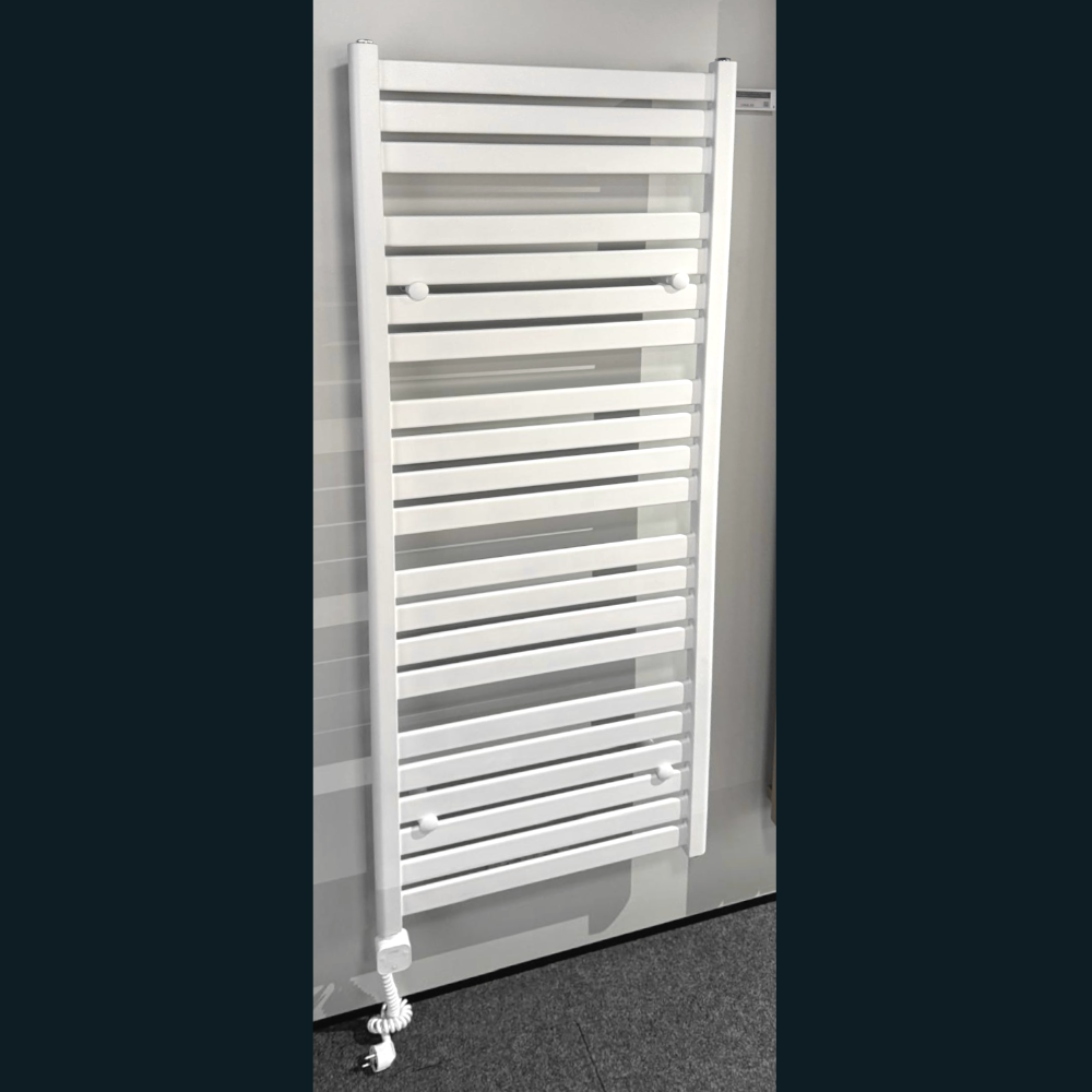 Elegantie in ieder detail – Moda mat wit met Carini WiFi-thermostaat